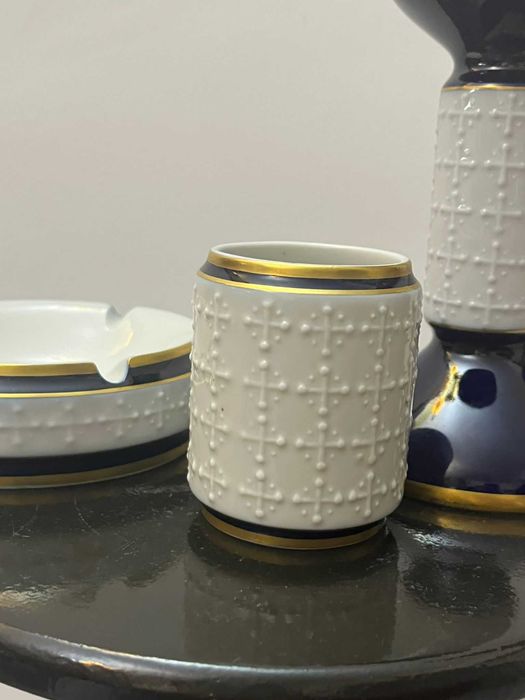 Set portelan Echt Kobalt Thuringia bibelou bibelouri ieftin deosebit