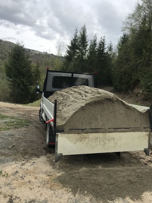 Nisip sort pietris balastru