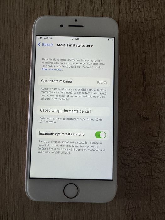 Iphone 7 32gb baterie noua