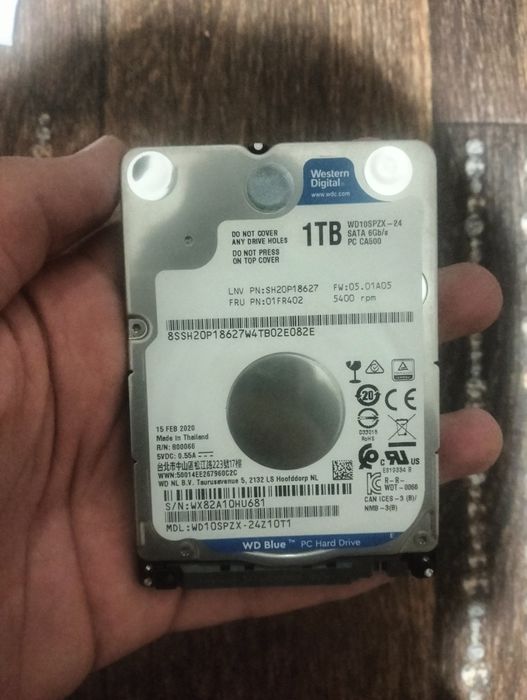 Жесткий диск на ПК на 1тб