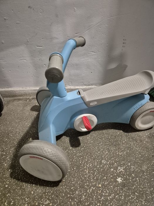 Cart/tricicleta Berg Go2 cu maner de impins