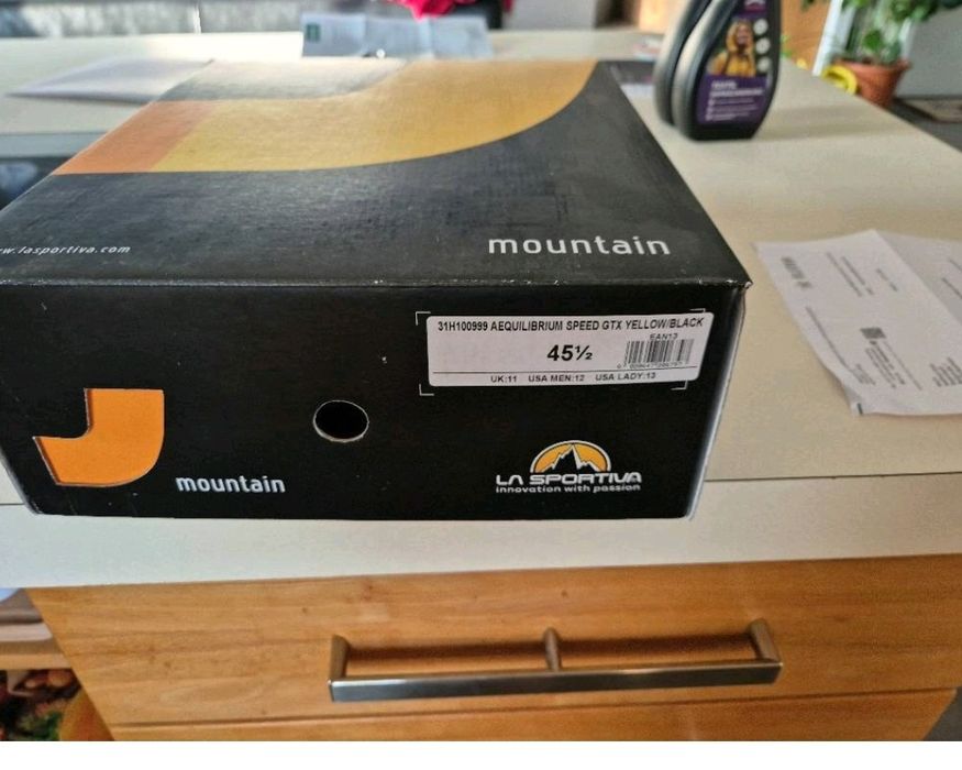 La Sportiva Aequilibrium speed GTX 45.5 номер.