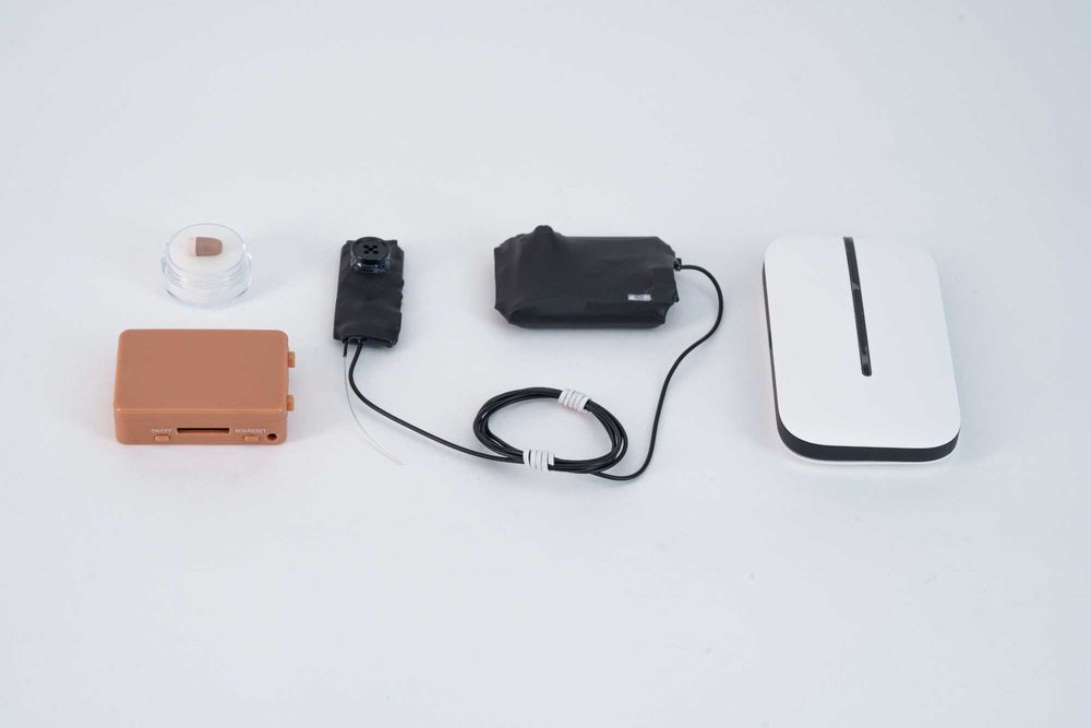 Camera VideoMINI pentru copiat Casti de copiat Casca de copiat Sisteme