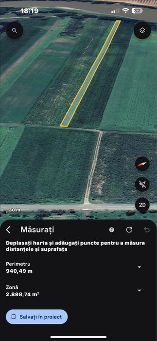 Vand teren extravilan