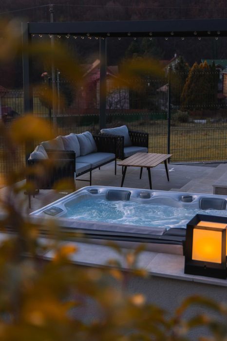 Inchiriez Cabana A-frame de CRACIUN 2-4 persoane Jacuzzi - Twin Vista