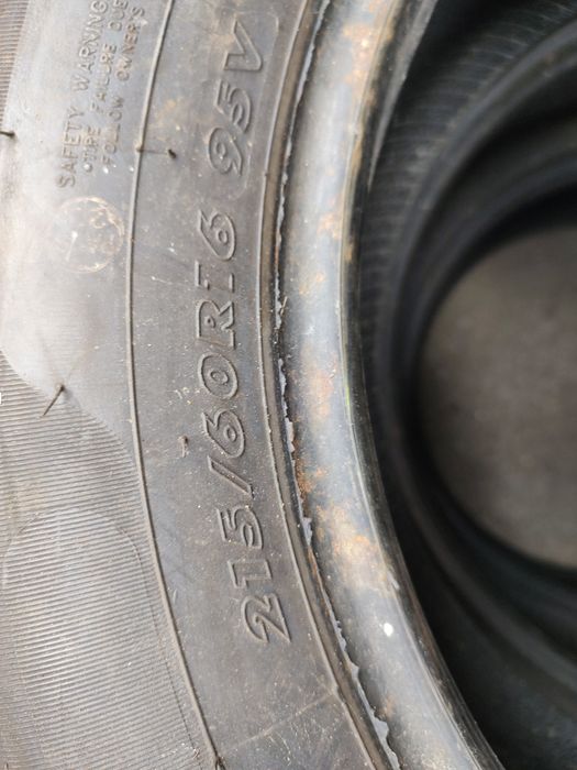 Vând Set Cauciucuri 215/60/16 Vara aproape NOI DOT 2019 Import Germania