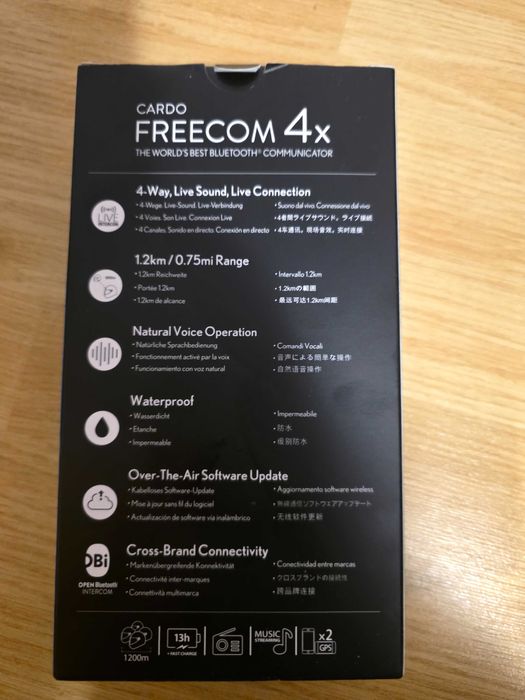 Casti moto noi cargo 4x freecom