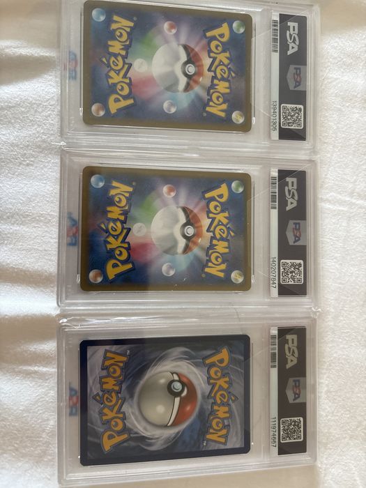 Pokemon tcg- psa грейднати карти