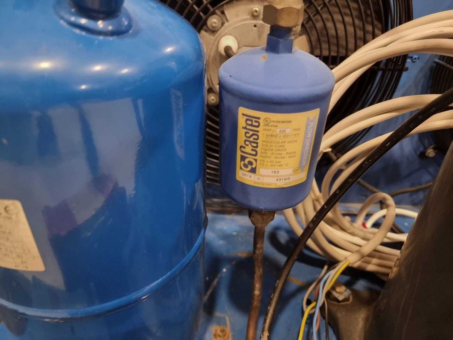 Agregat frigorific Copeland Scroll + evaporator 3 ventilatoare pentru cameră frigorifică