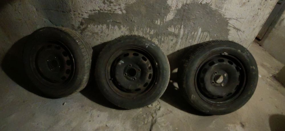 ford fiesta, fusion, peugeot, mazda 2 ; 5  jante otel 4x108, R14