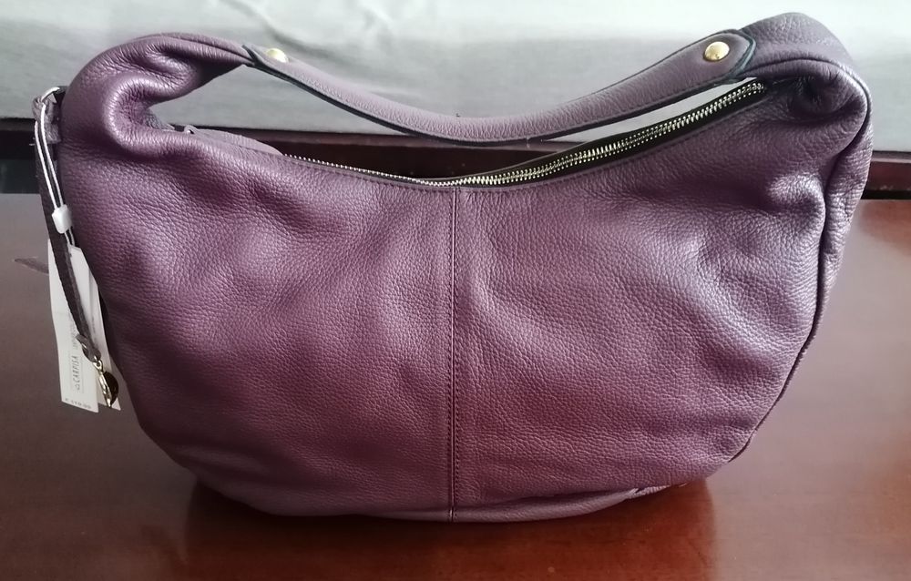 Чанти  естествена кожа:Carpisa бордо