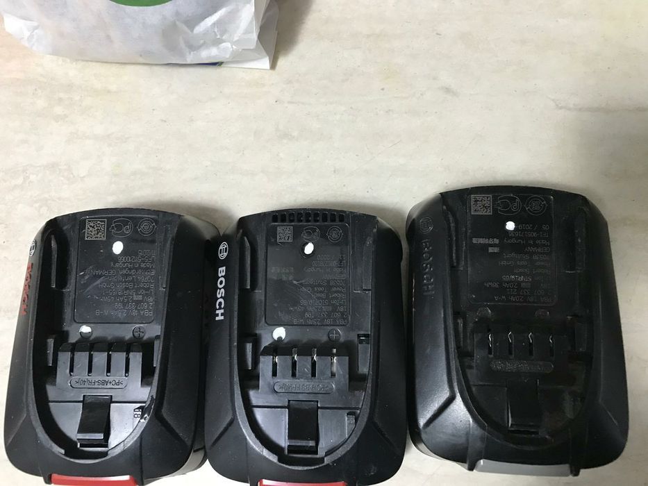 Baterie Acumulator Bosch 18v For All de 2A, și 2,5A