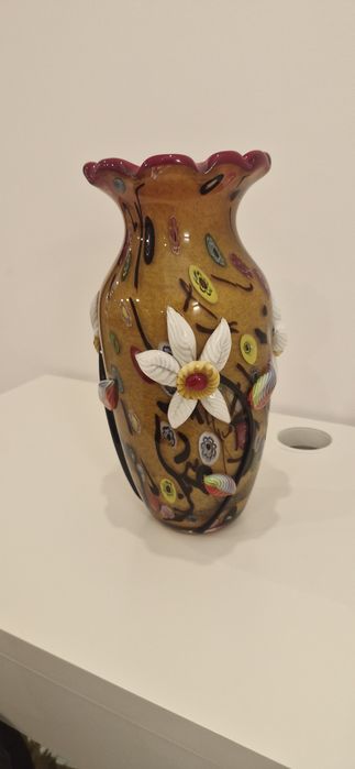 Vaza din sticla de Murano