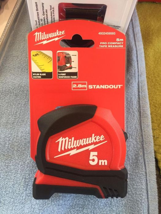 Nivela Milwaukee - rulete 5 m