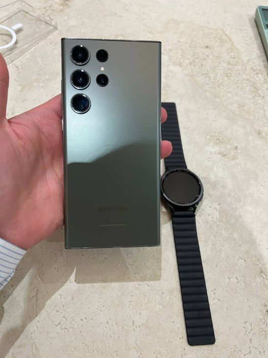 Galaxy s23 ultra + watch 6 classic