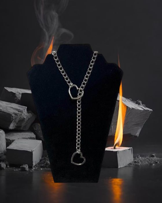 Подвеска. Два сердца.