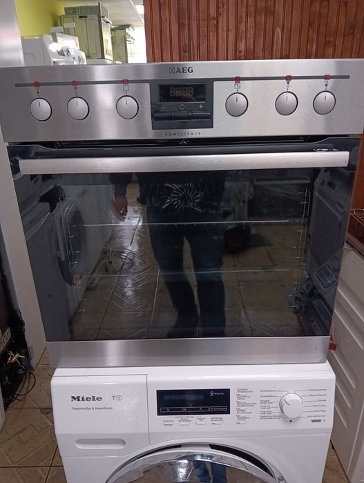 Иноксова печка за вграждане АЕГ Aeg   с две години гаранция!