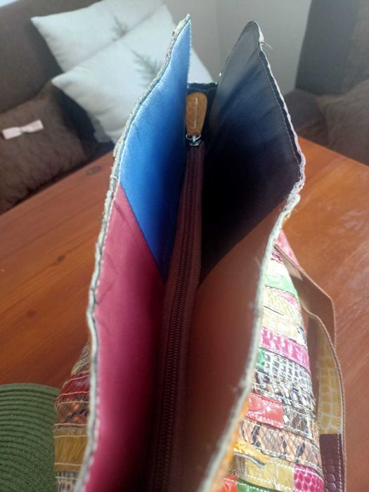 Сумка кожаная б/у в хорошем состоянии