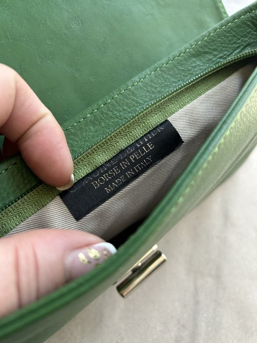 Дамски клъч от естествена кожа