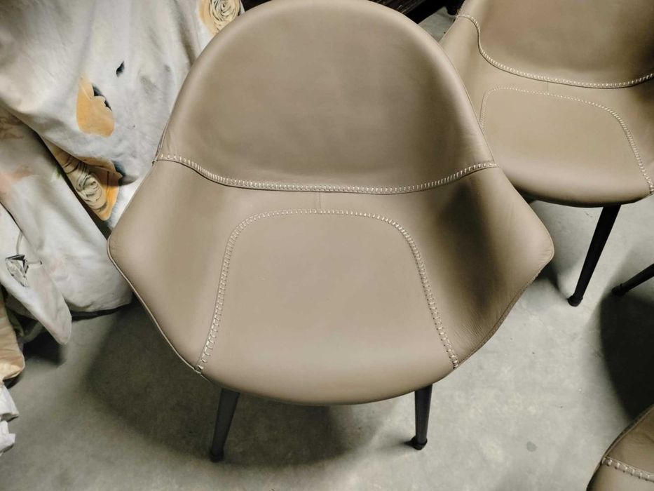 Трапезни столове естествена кожа висок клас