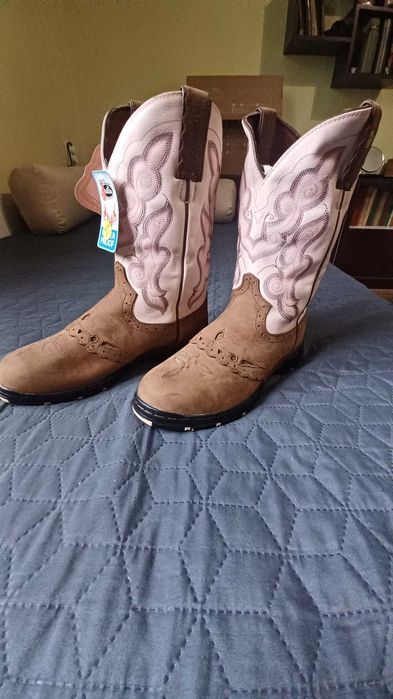 Дамски ботуши естествена кожа