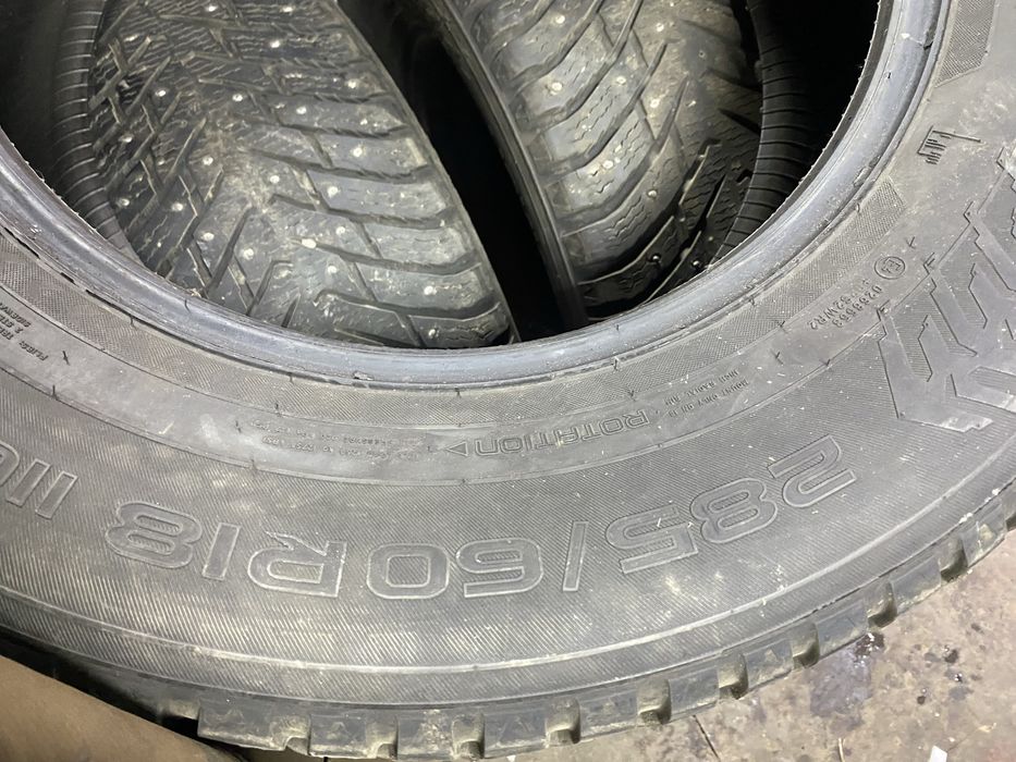 На 18. 285/60 шипы  Нокия