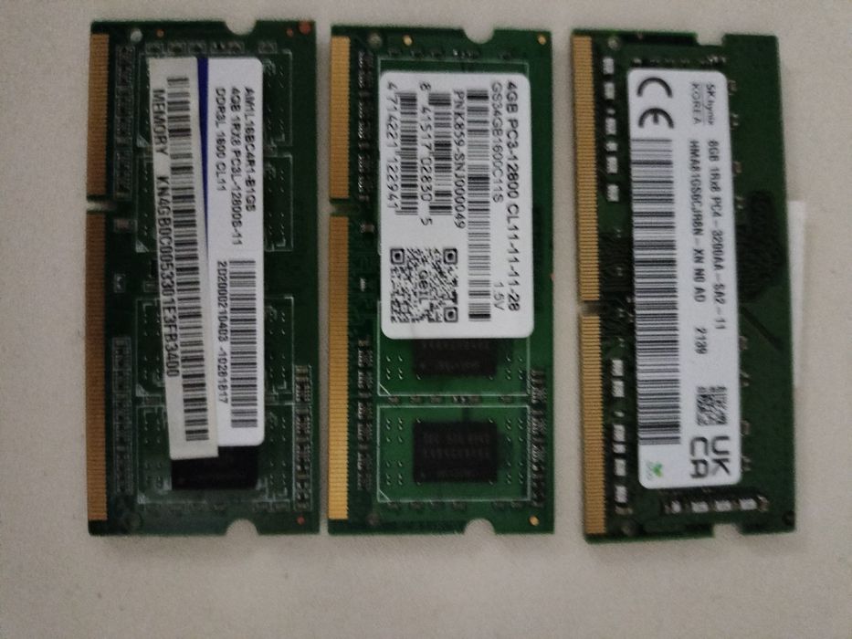GEIL DDR3 4Gb, 8 GbPC12800/ 1600 Mhz/ 1.5V для ноутбука