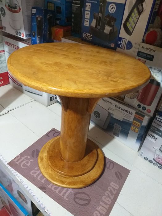 Masa Rustica Rotunda Lemn Conf Manual