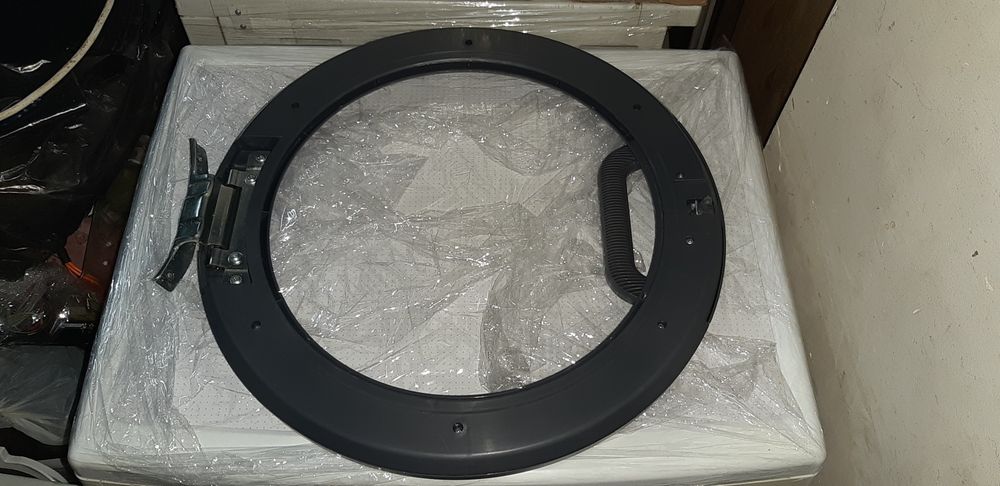 Usa rama balama maner hotpoint ariston masina de spalat alb gri negru