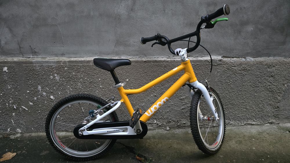 Bicicleta Woom 3 Galbena