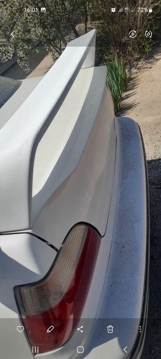 Тюнинг спойлер на багажник нексия