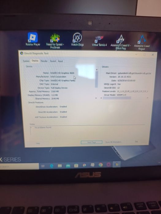 Laptop Asus R510J