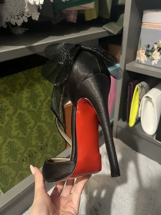 Обувки на висок ток 12 см по модел на Jimmy Choo