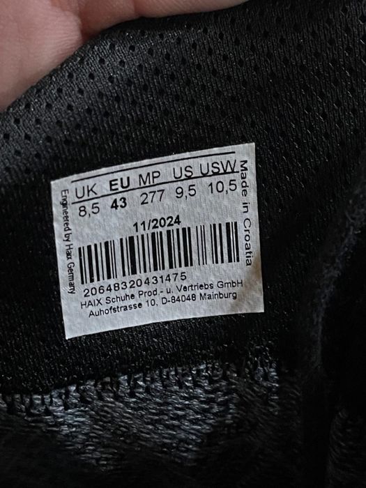 Bocanci Haix, Goretex, marimea 43