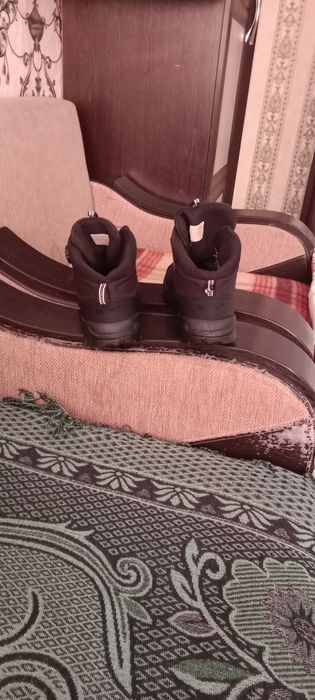 Тактические ботинки. Черные на струне