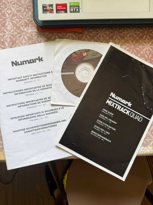 Consola DJ Numark Mixtrack Quad