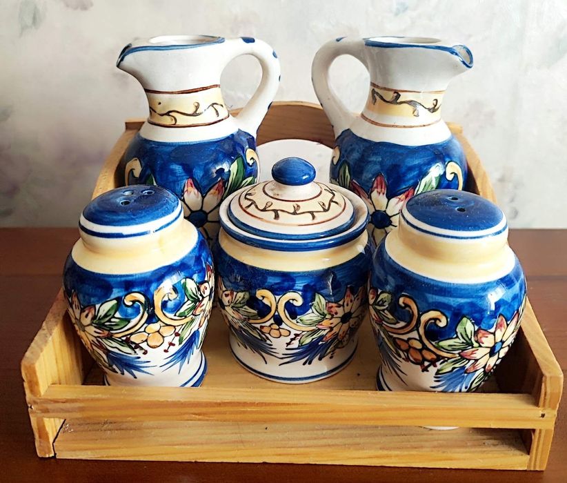 Керамичен комплект за подправки