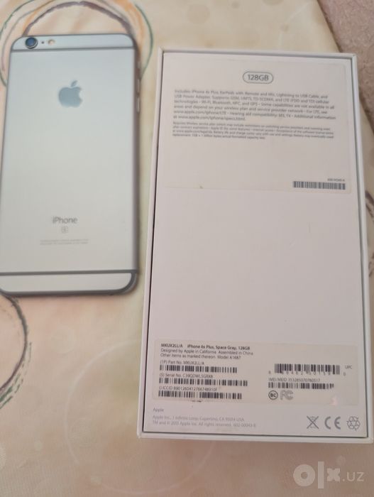 iPhone 6s Plus, Space Gray, 128GB