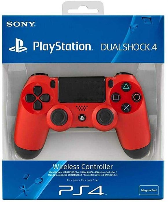 Контролер  SONY Playstation DualShock 4 - Magma Red, v2 PS4 Оригинални