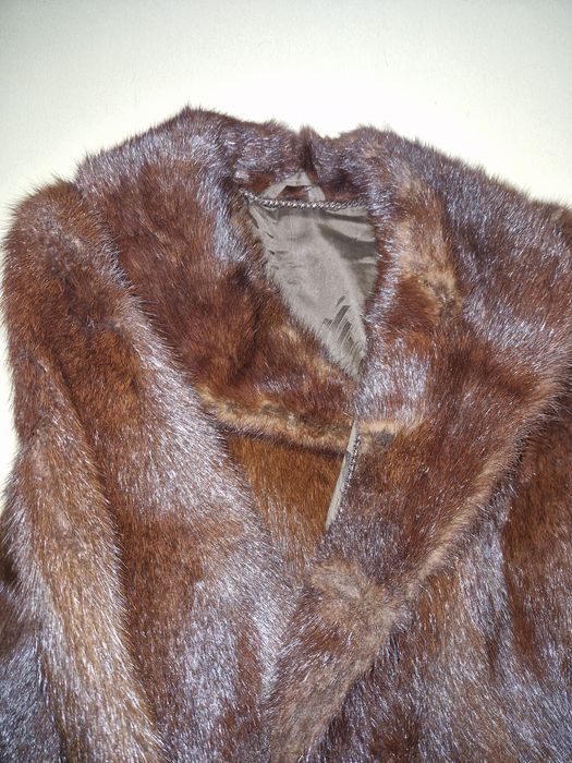 Geaca Blană Vizon/Mink Naturala