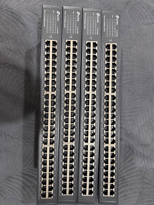 Коммутаторы «switch» TP-LINK TL-SF1048 4шт