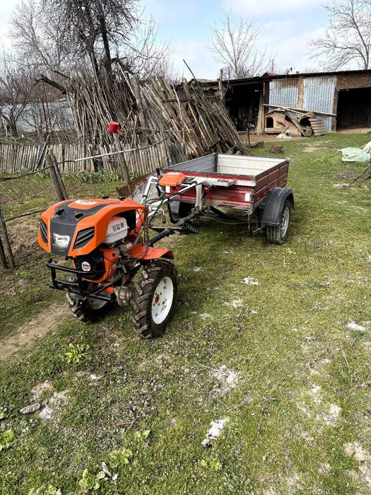 Motosapă: Ansamblu motocultor.