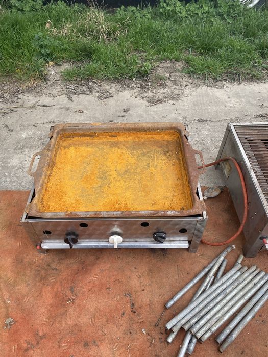 Gratare Gaz Neted + grilaj - Friteuze duble & simple - Bain Marie Banc