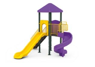 Детские уличные горки, качели, карусели.