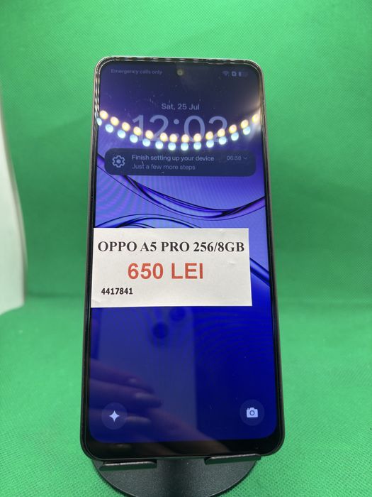 OPPO A5 PRO 256/8gb •Amanet Lazar Crangasi •44178