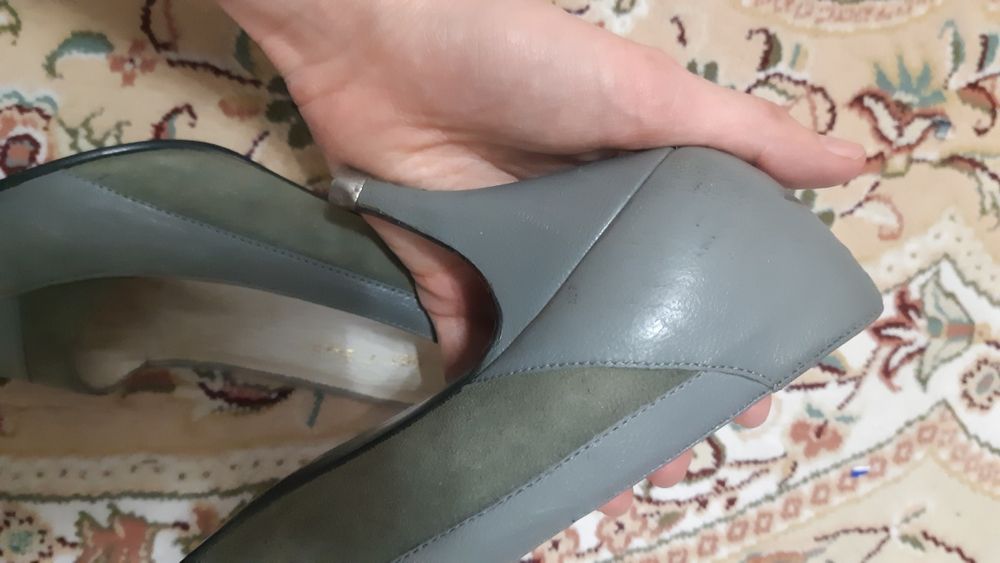 Кожаные туфли 36-37