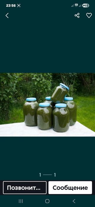 Продам сок лапуха с мёдом