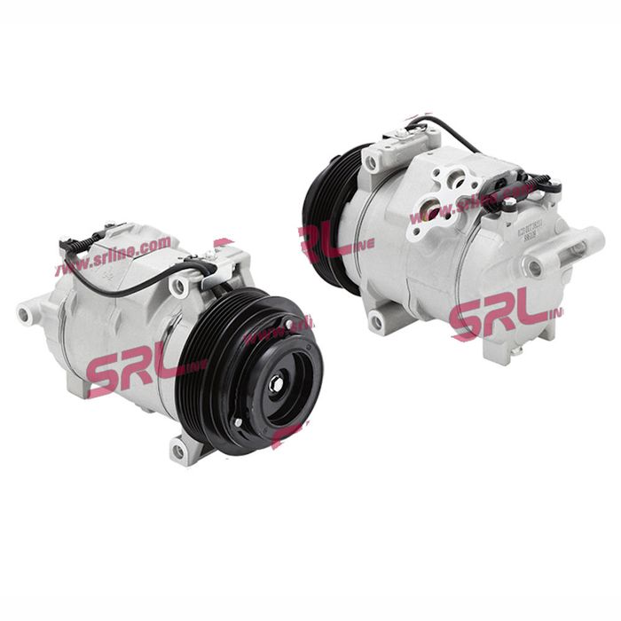 Compresor AC, aer conditionat Jeep Grand Cherokee 2001-2005, 2.7 CRD, de tip Denso, mufa: 15,3, OE 55116839AA, SRLine