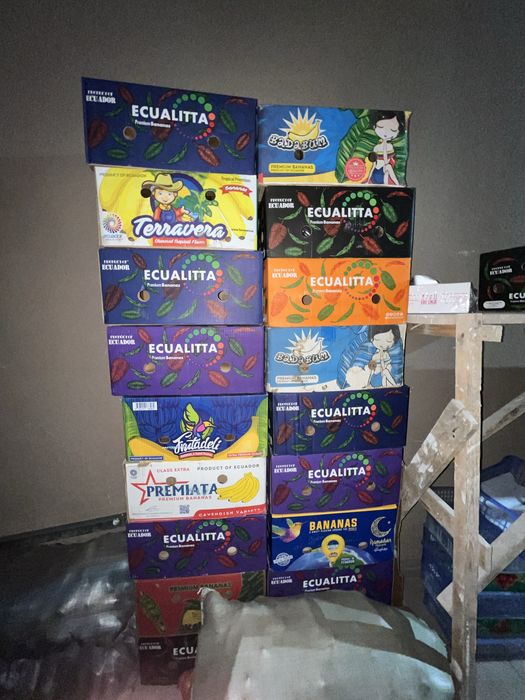 Коробки от бананов