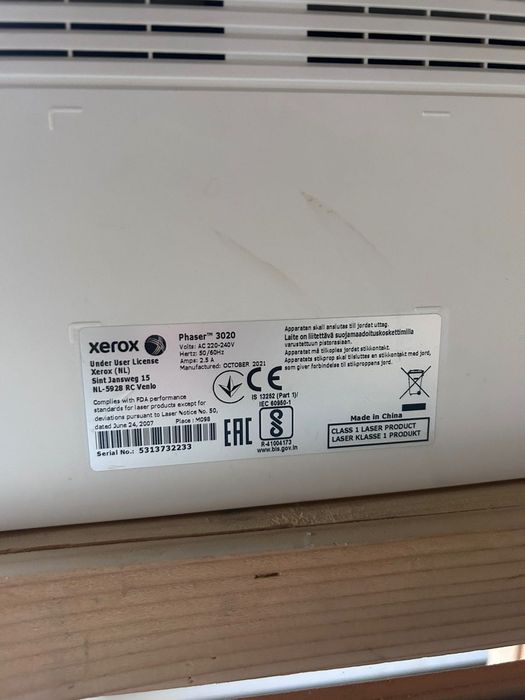 Принтер XEROX PHASER 3020